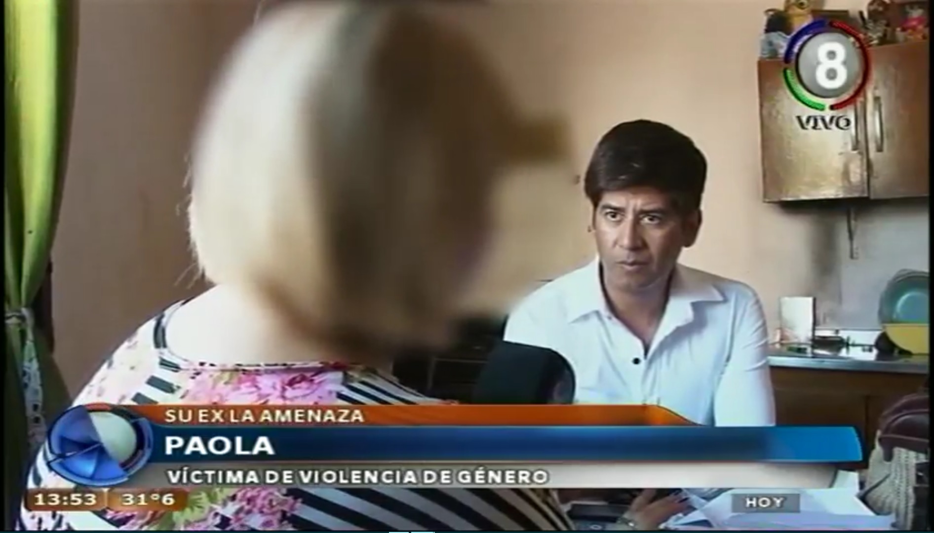 Captura durante el noticiero tucumano.