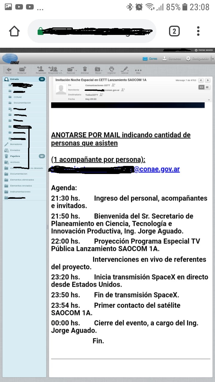Invitacion oficial